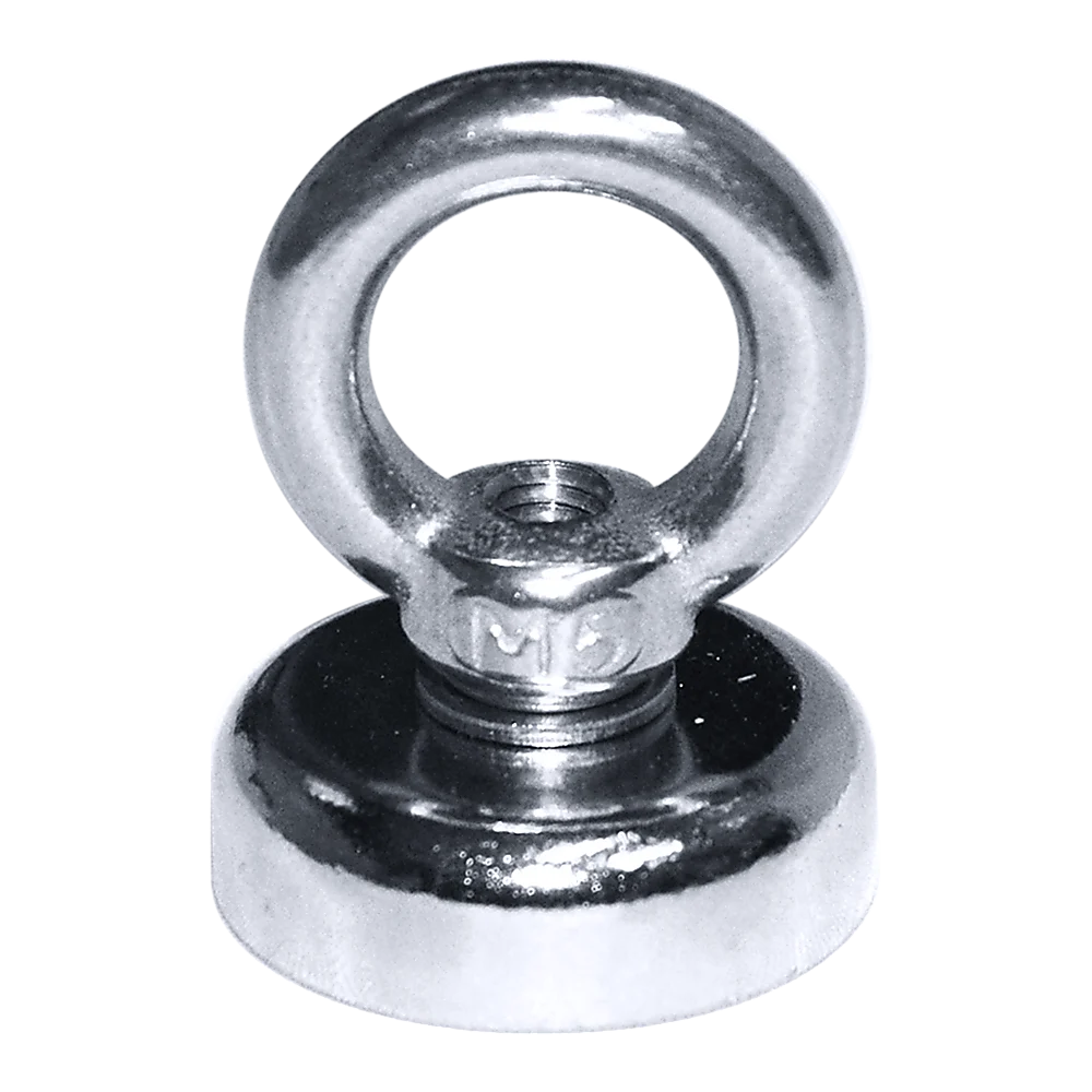12Kg SALVAGE Strong MAGNET N52 Neodymium Eyebolt Circular Ring