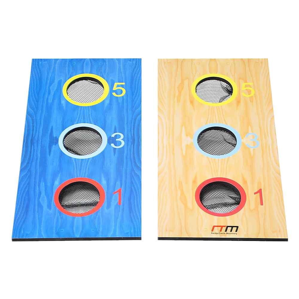 2-in-1 Three-Hole Bags and Washer Toss Combo Cornhole Portable Outdoor Games
