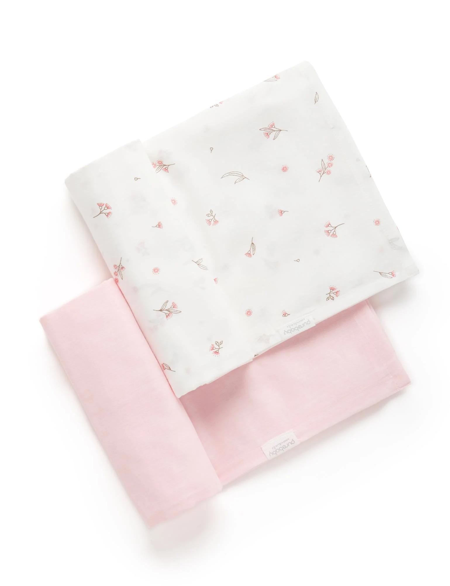 2 Pack Blossom Muslin Wrap