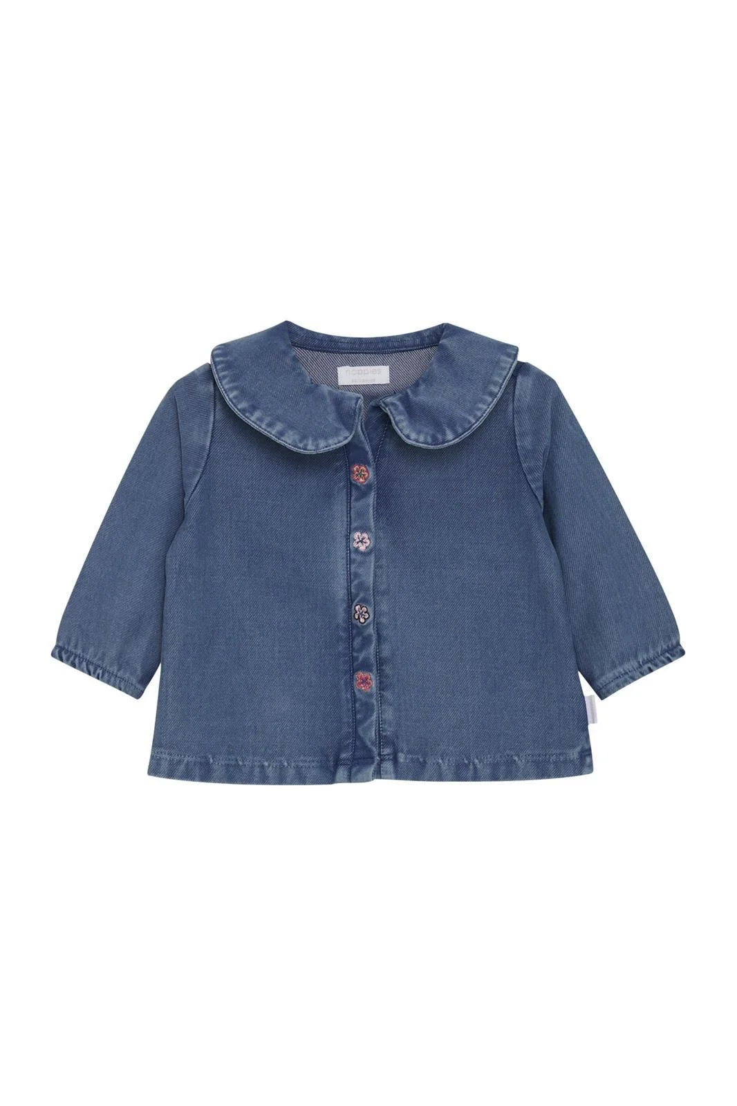 Noppies Baby Bluse Taylor - Blue Denim