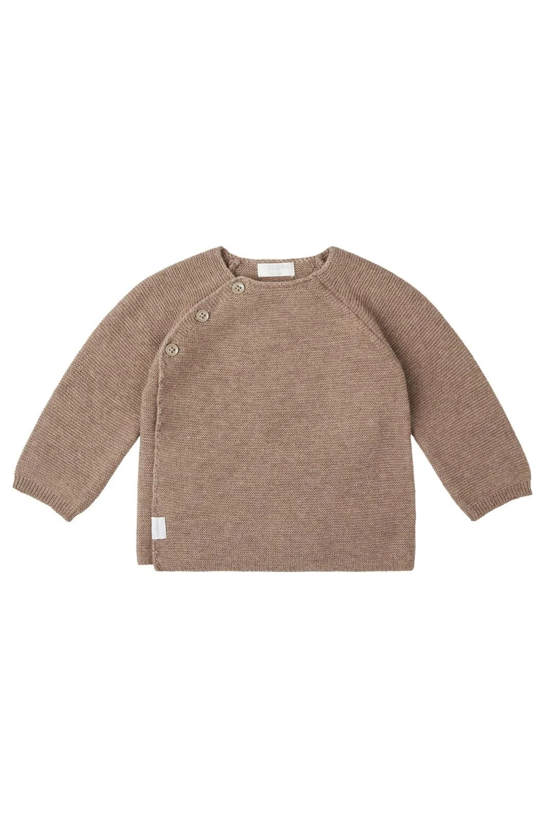 Noppies Baby Strickjacke Pino - Taupe Melange