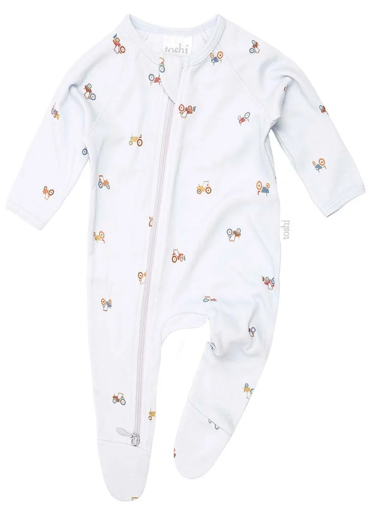 Toshi Onesie Long Sleeve Mr Tractor