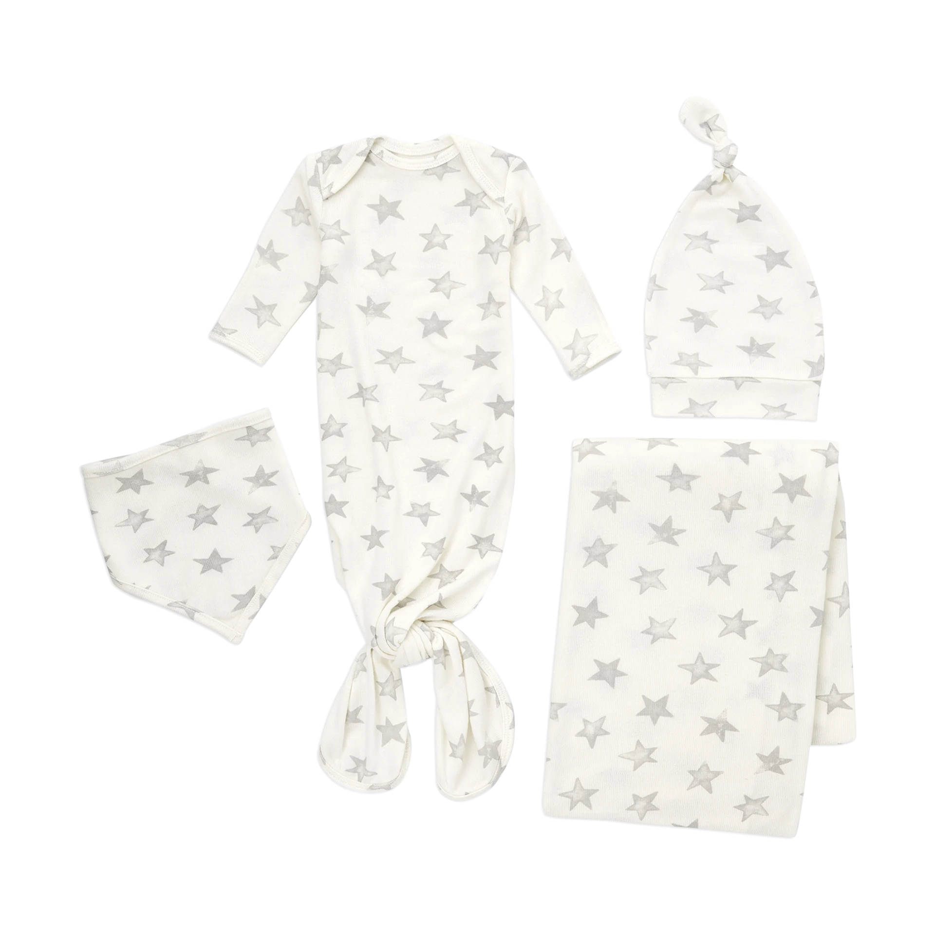 Aden + Anais Snuggle Knit Newborn Gift Set - Star | Babylist Shop