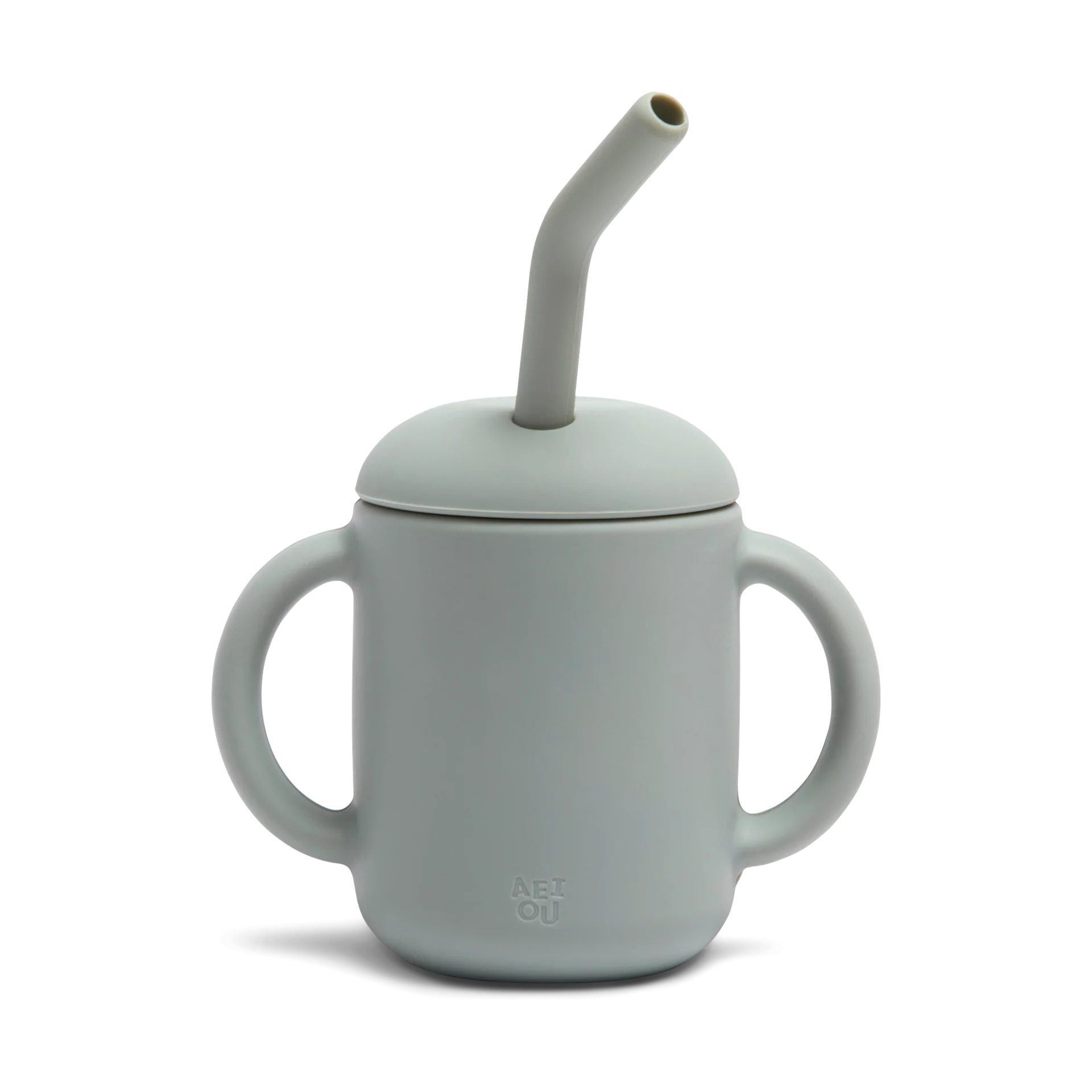 AEIOU Sippy Cup with Straw - Sage | Babylist Shop