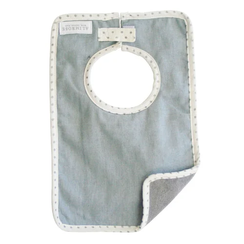 Alimrose Bobby Bib Grey Linen