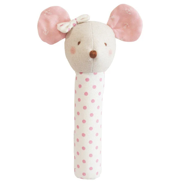 Alimrose Mouse Squeaker Pink