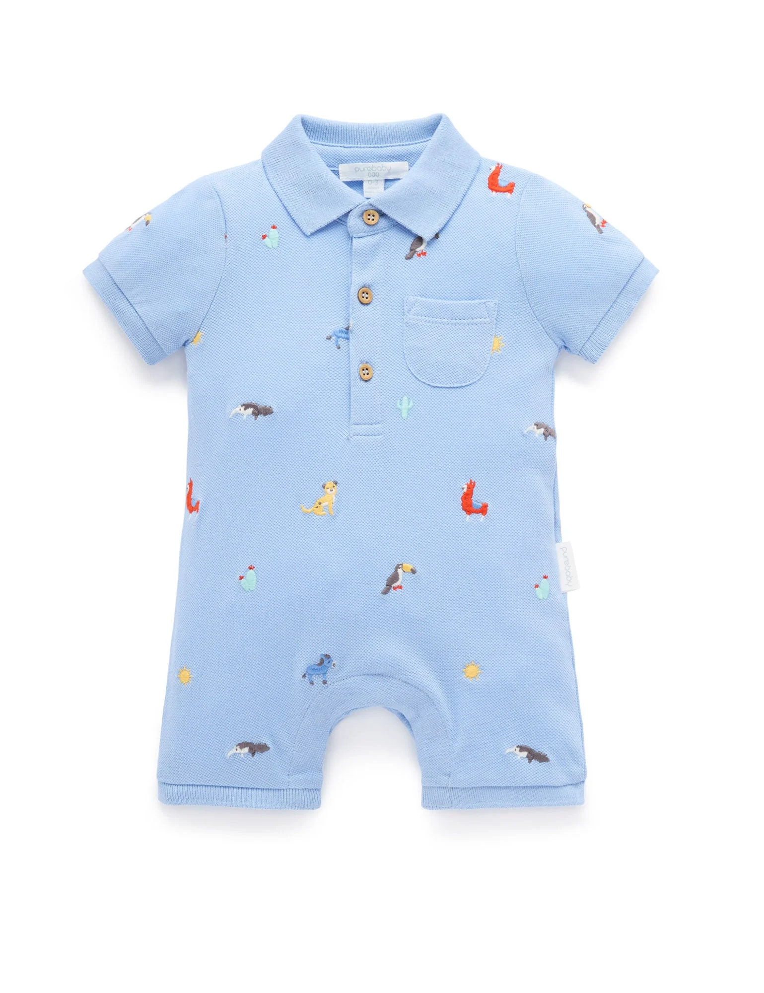 Animal Fiesta Polo Growsuit