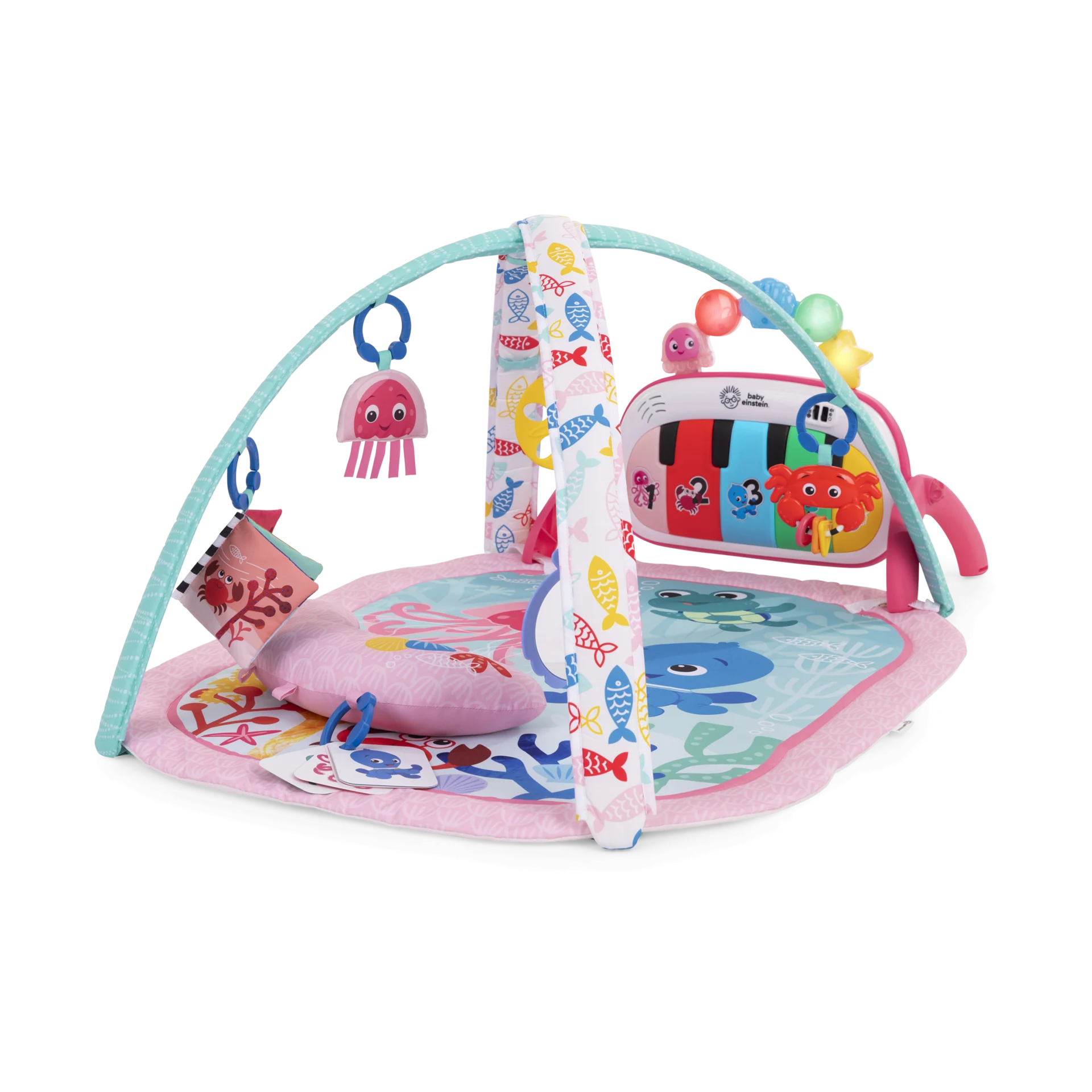 Baby Einstein 4-in-1 Kickin Tunes Music and Learning Play Gym - Jellyfish Jamboree Music & Language | Babylist Shop