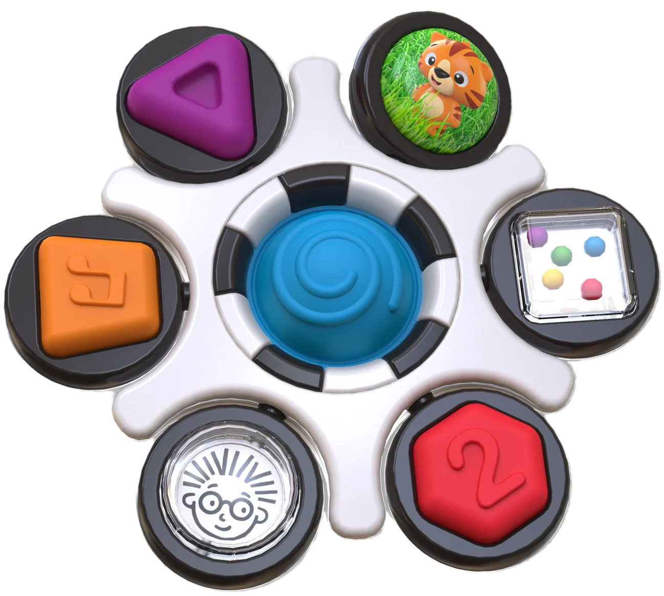 Baby Einstein Curiosity Clutch Twist & Pop Sensory Toy
