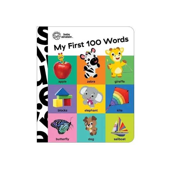 Baby Einstein My First 100 Words Padded Casebound Board Book One