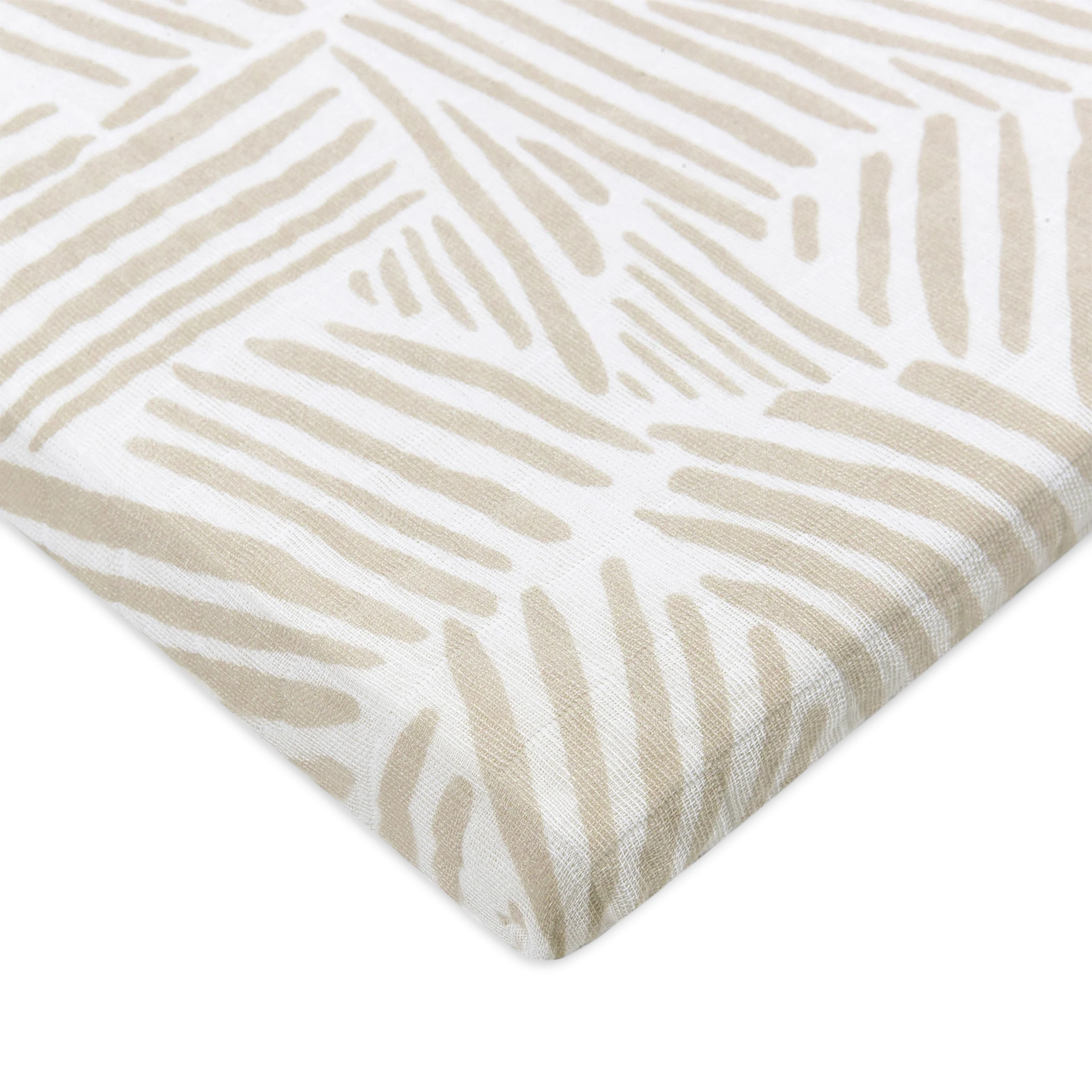 babyletto All-Stages Bassinet Sheet - Oat Stripe | Babylist Shop