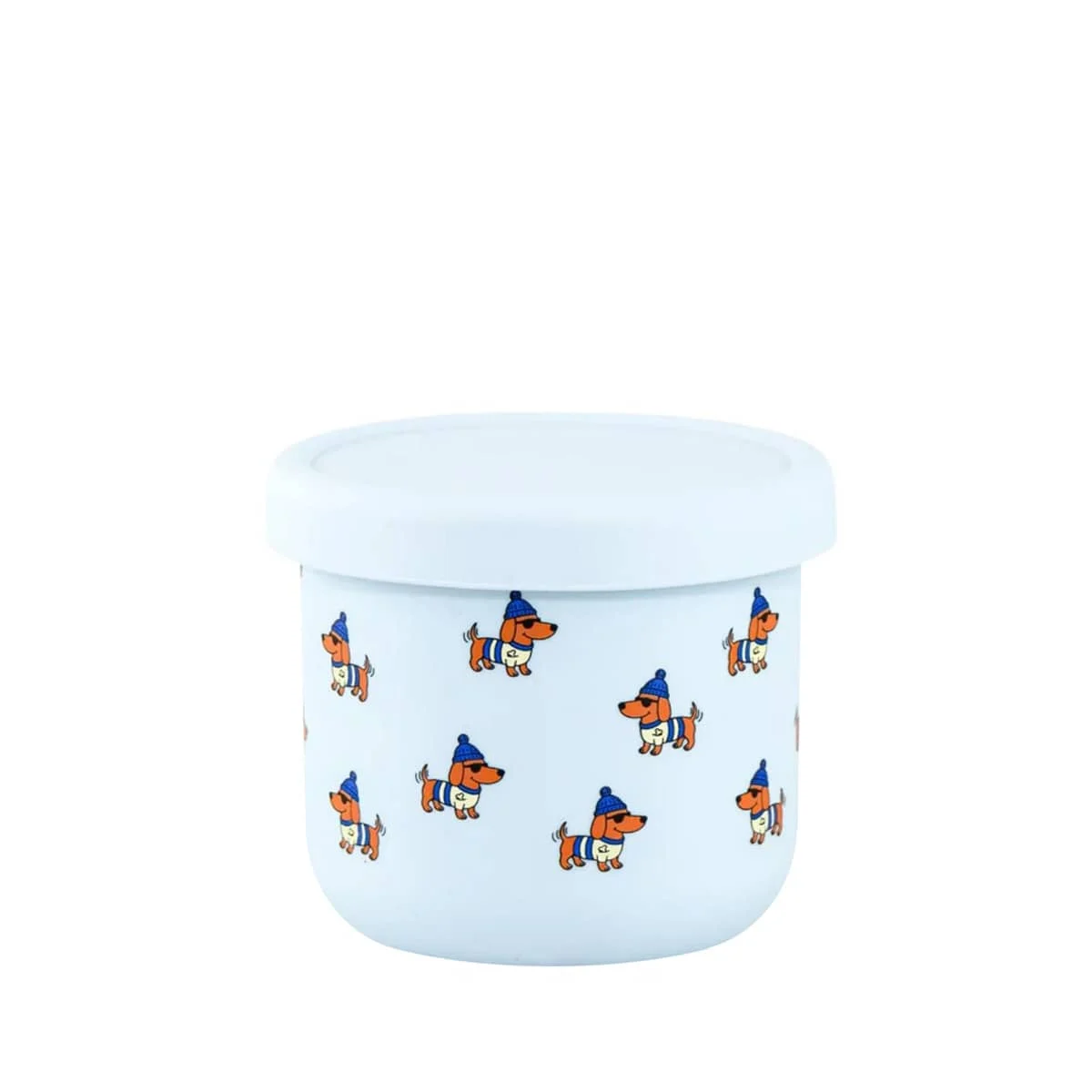 BBcino Reusable Snack Pot - 250ml Silicone - Dagwood