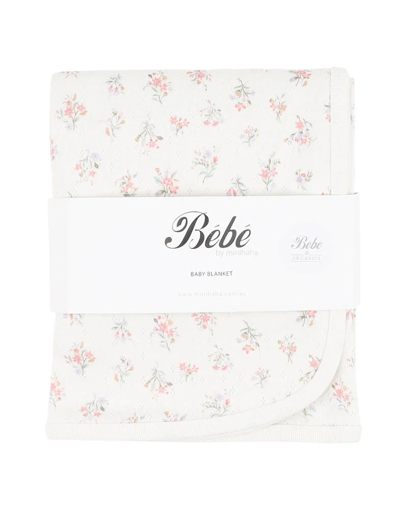 Bebe Anya Ditsy Print Organic Bunny Rug