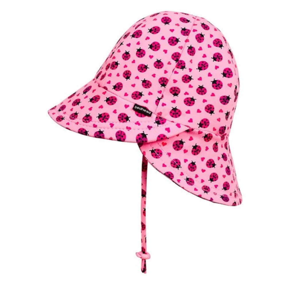 Bedhead Legionnaire Flap Sun Hat - Ladybug