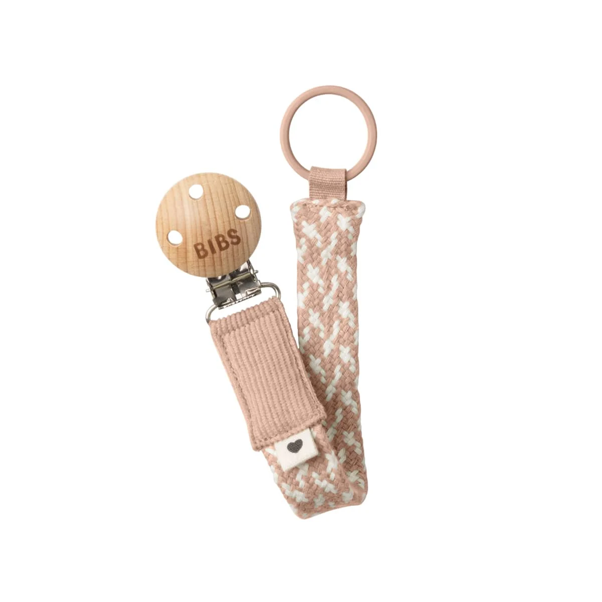 BIBS Paci Braid Pacifier Clip
