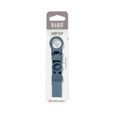 BIBS Pacifier Clip Loop - Petrol