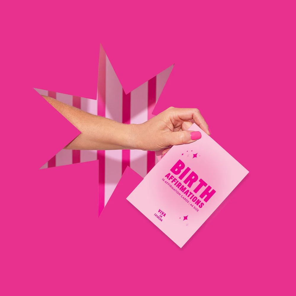 Viva La Vulva Birth Affirmation Cards A6 16pk