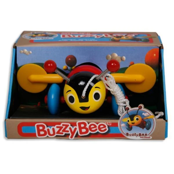Buzzy Bee Wooden Pull Along Toy Tba