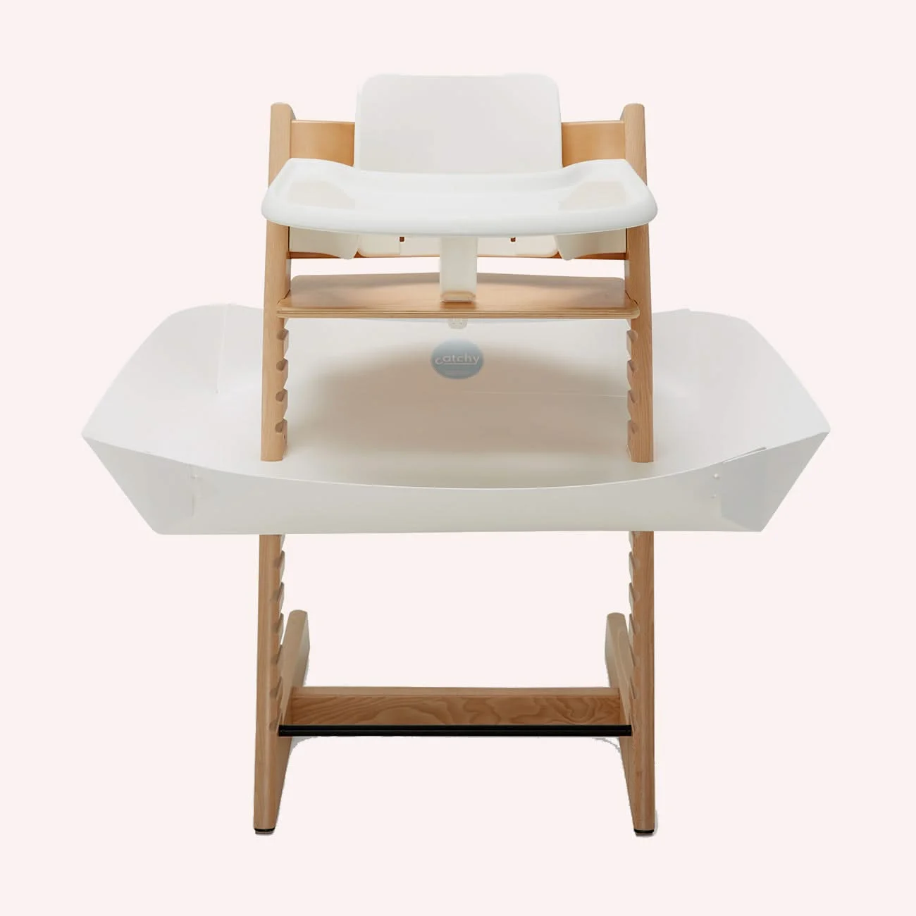 CATCHY White -The Food and Mess Catcher for High Chairs