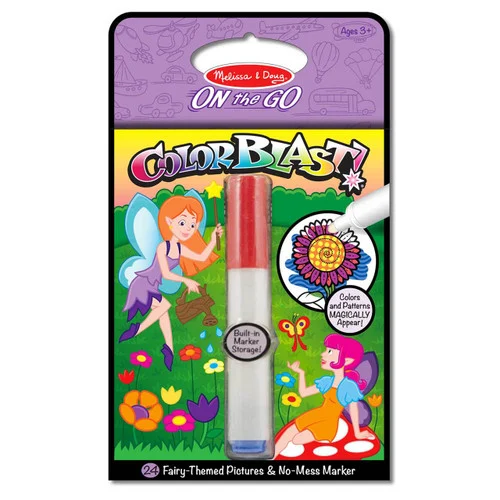 ColorBlast On the Go No-Mess Colouring Pad - Fairies