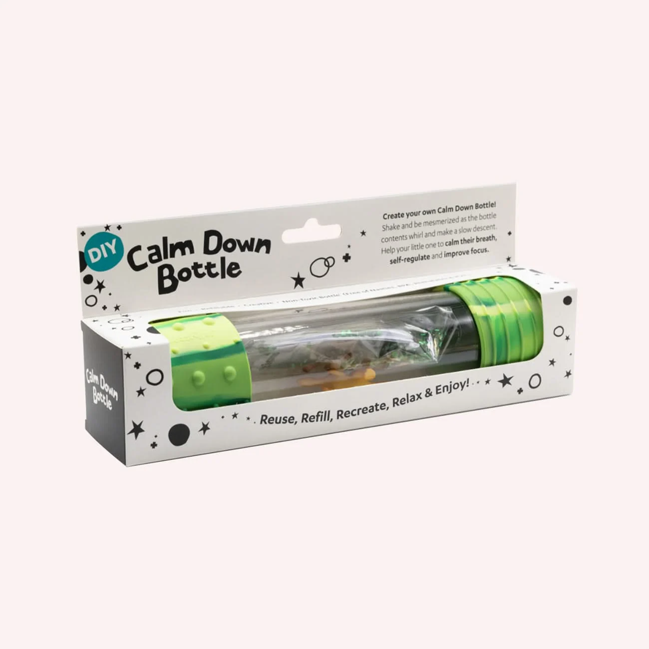 DIY Calm Down Bottle - Dino