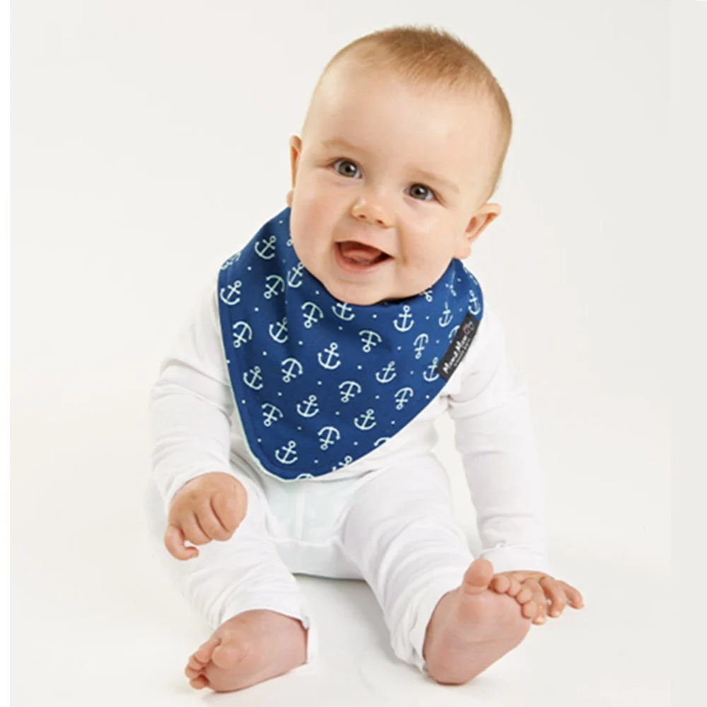 Fashion Bandana Wonder Bib Anchors Tba
