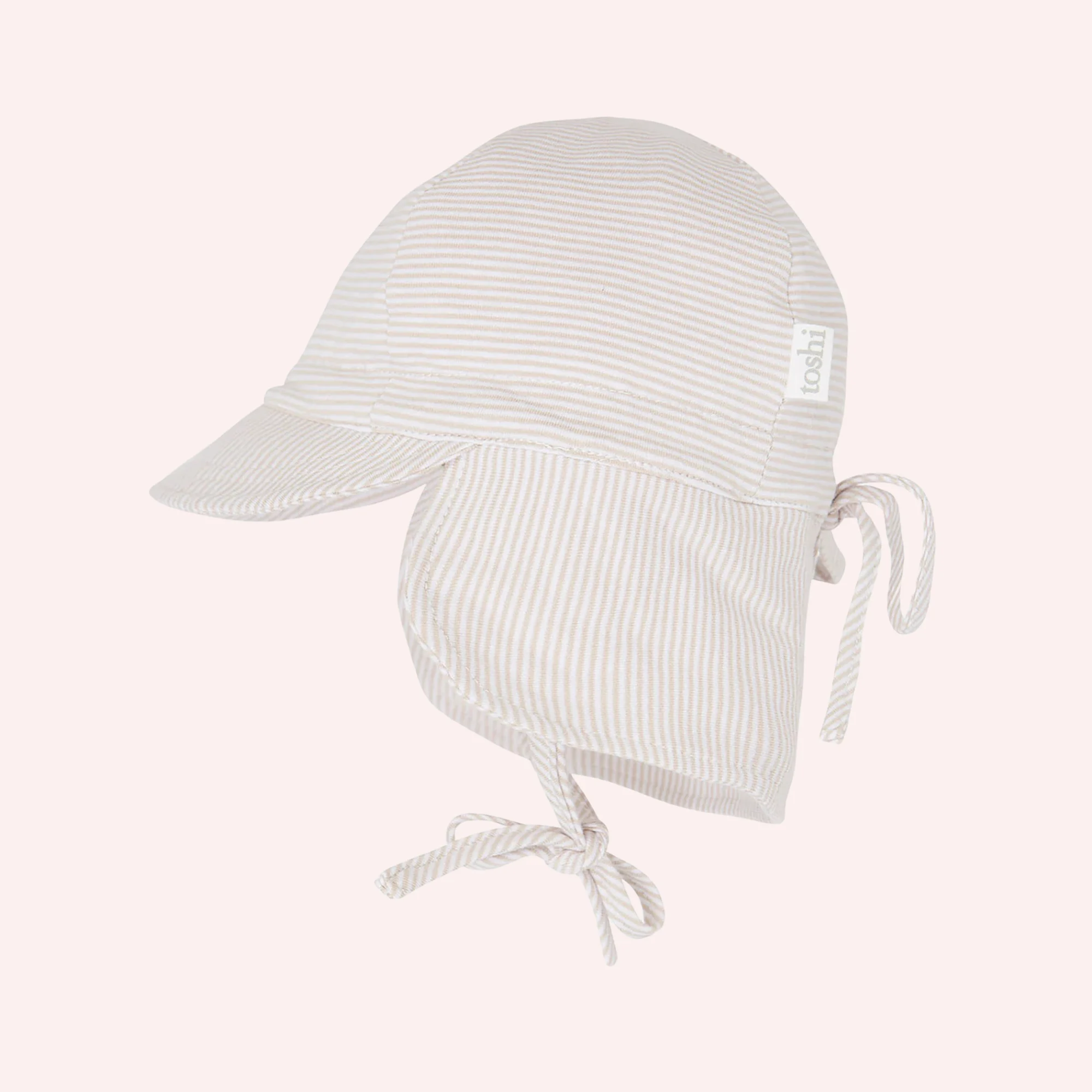 Flap Cap Baby - Peanut