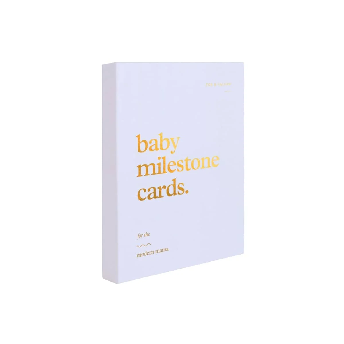 Fox & Fallow Baby Milestone Cards - Powder Blue