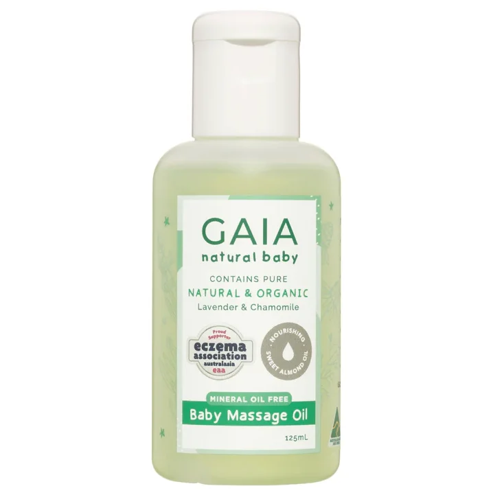 Gaia Natural Baby Baby Massage Oil 125ml Multi