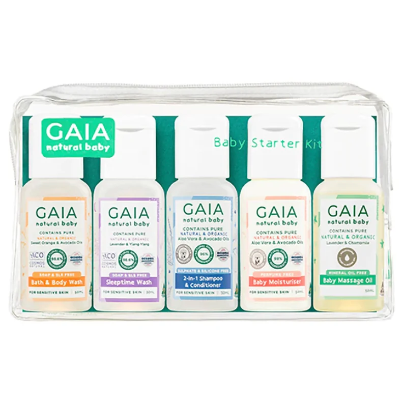 Gaia Natural Baby Starter Kit 5x50ml Multi
