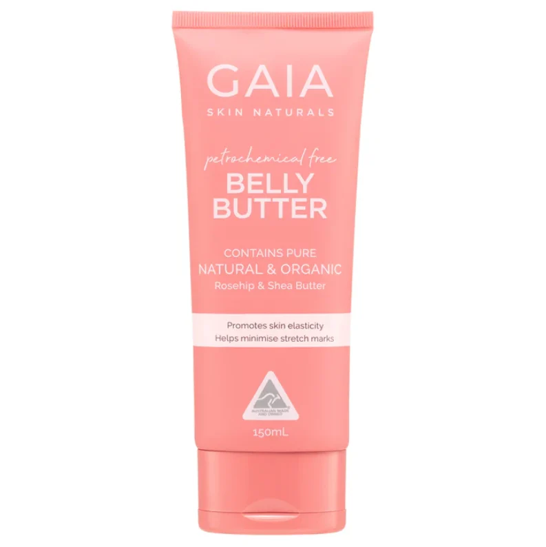 Gaia Skin Naturals Belly Butter 150ml Pink