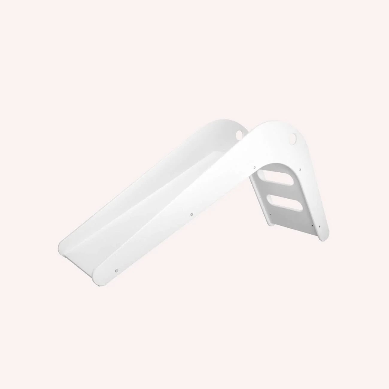 Indoor Wooden Slide - White