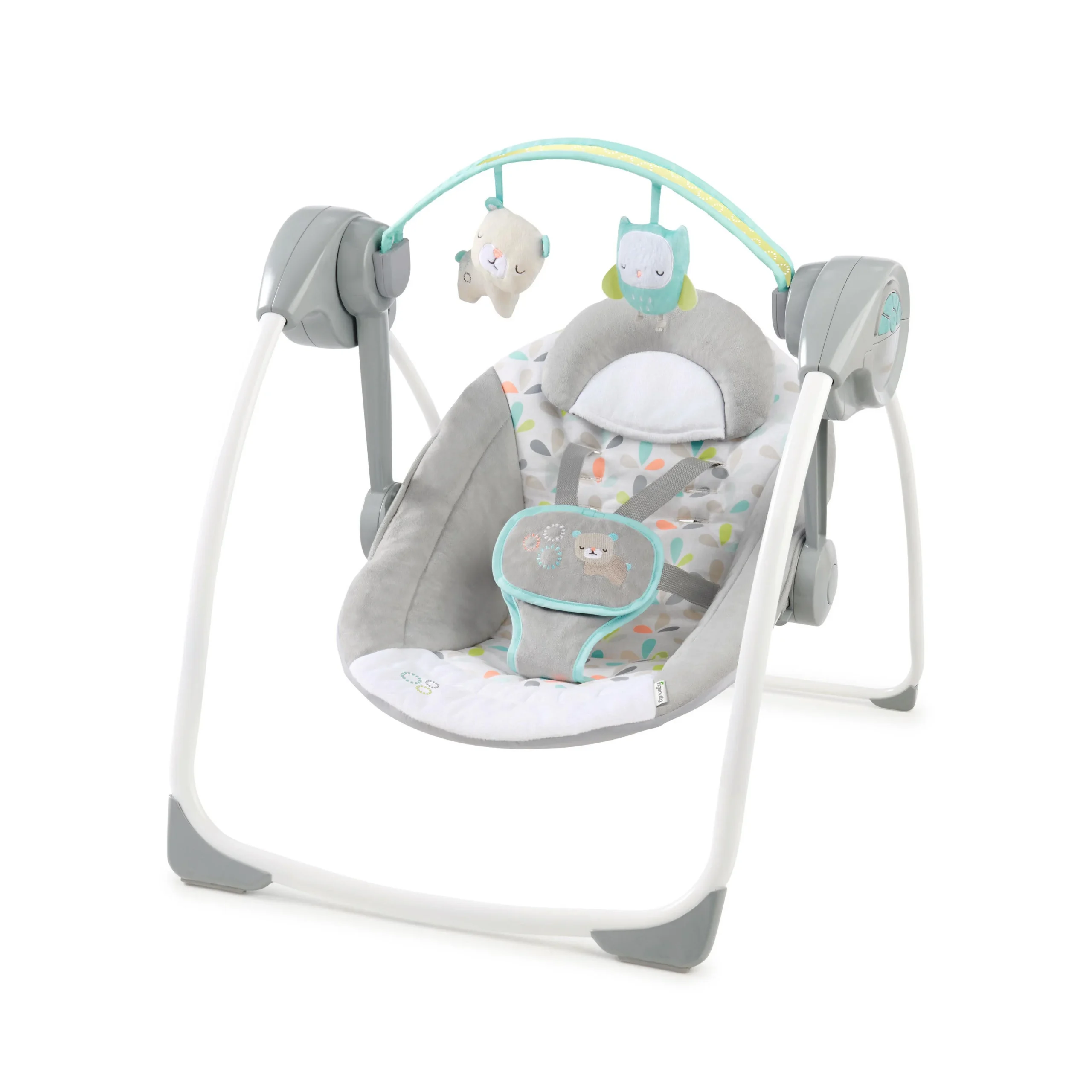 Ingenuity Comfort-2-go Portable Swing Fanciful Forest Grey/blue/green