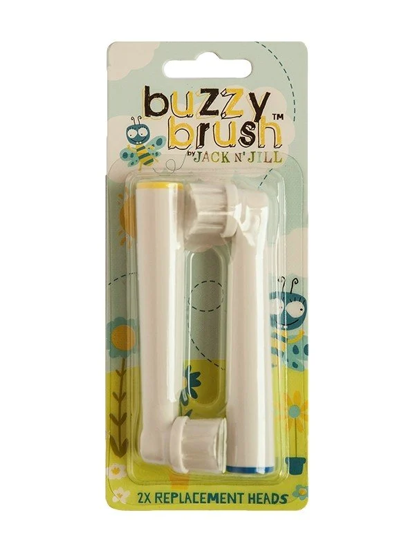 Jack N Jill Buzzy Brush Replacement Head 2pk