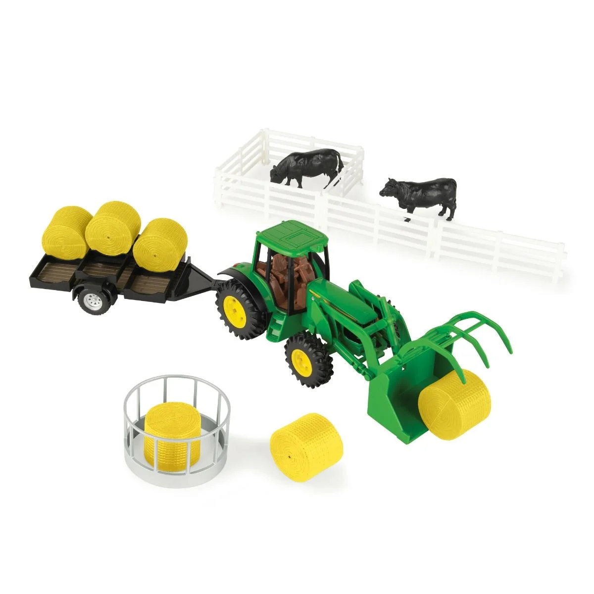 John Deere 1:32 Hay Farm Set