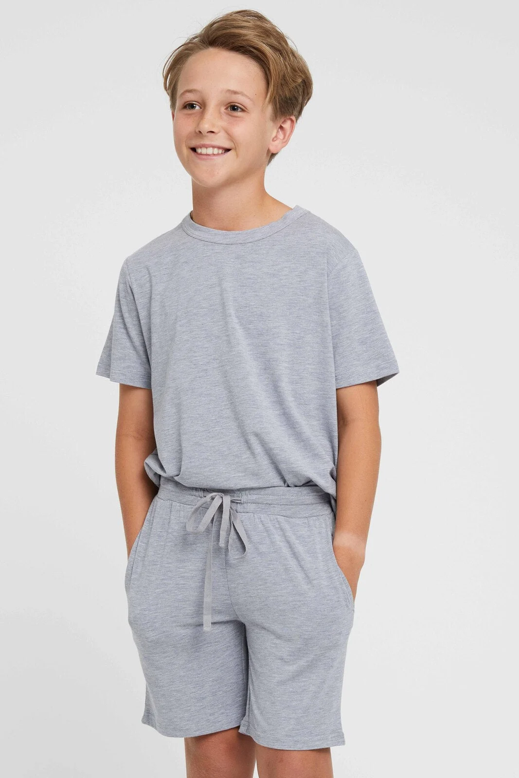 Junior Lounge Short - Light Grey