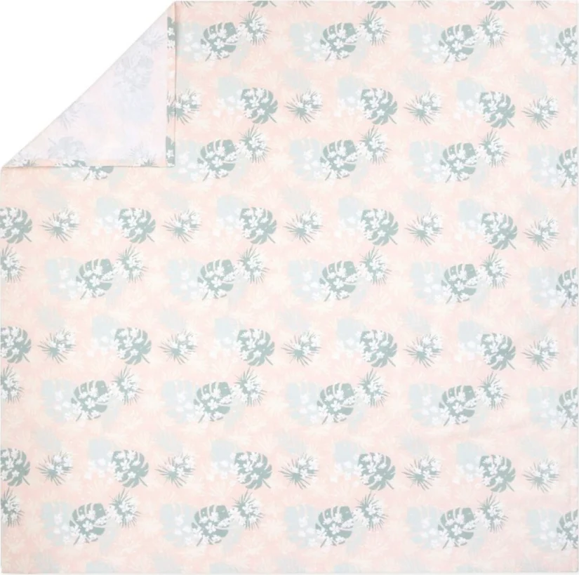 Little Haven Botanical Leaf Brushed Cotton Wrap Multi