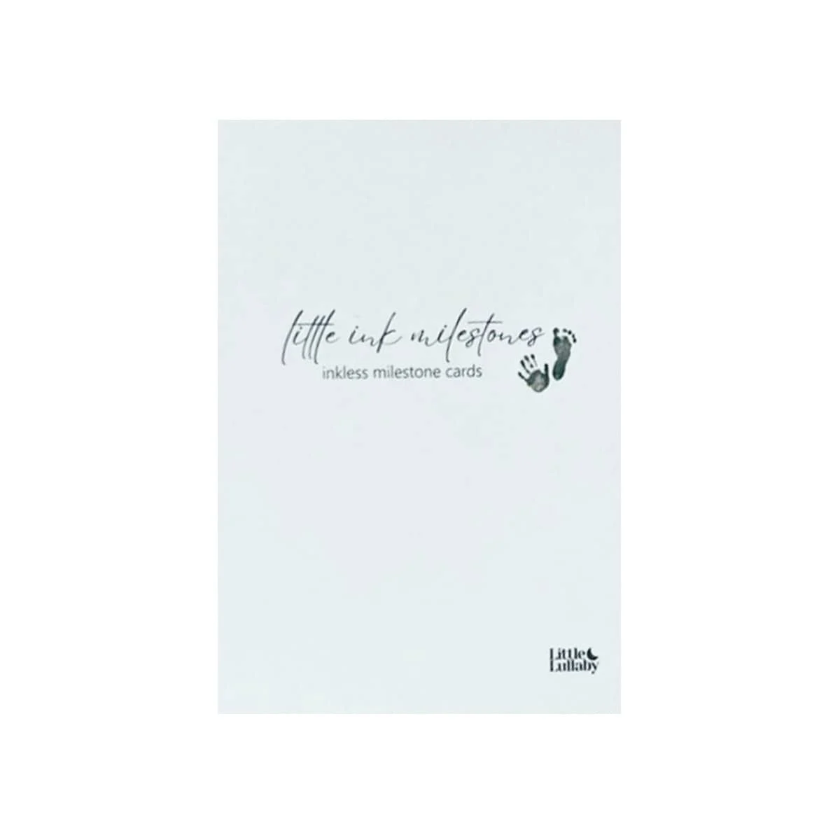 Little Lullaby Inkless Milestone Cards