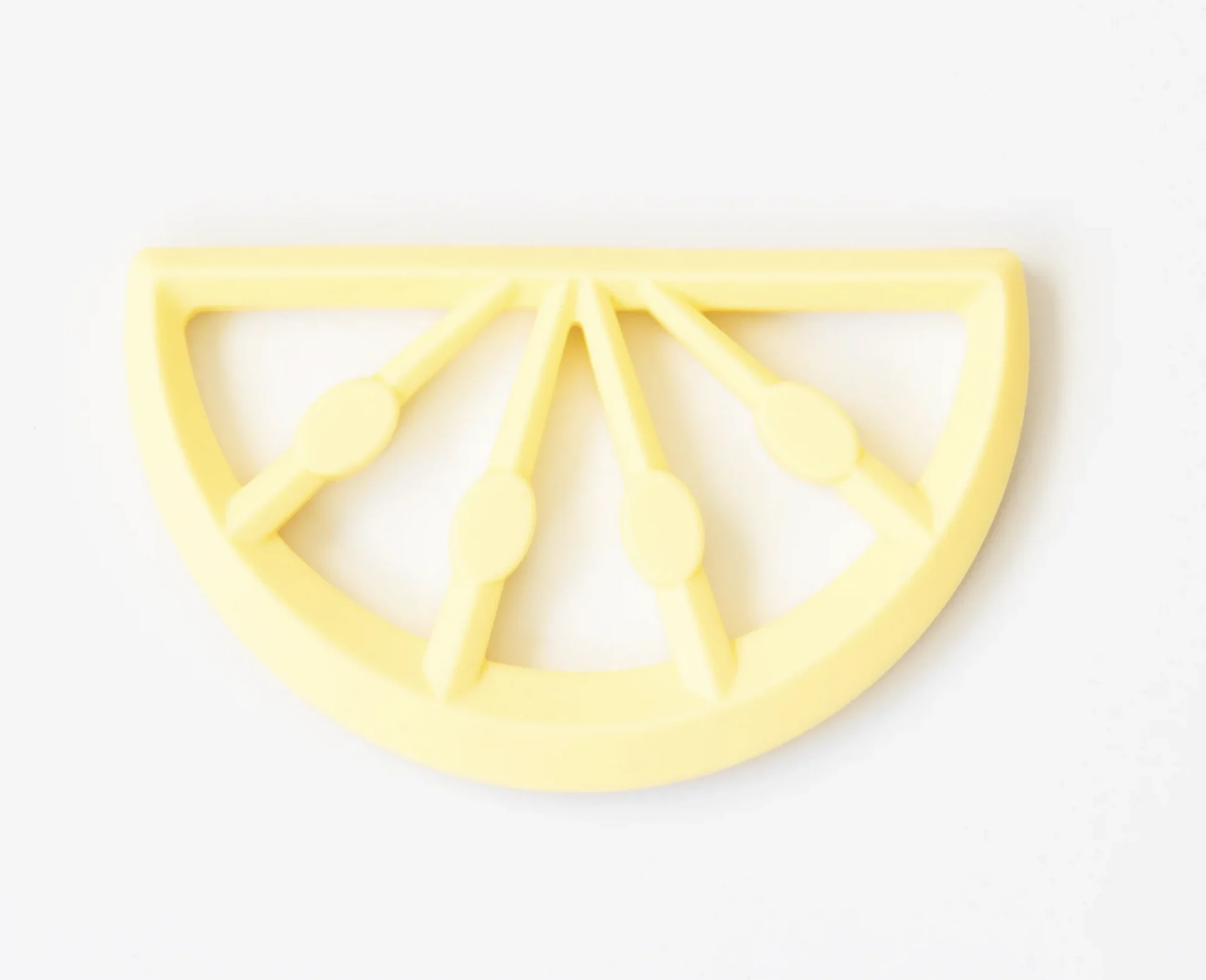 Little Woods CITRUS SILICONE TEETHER Zesty Lemon