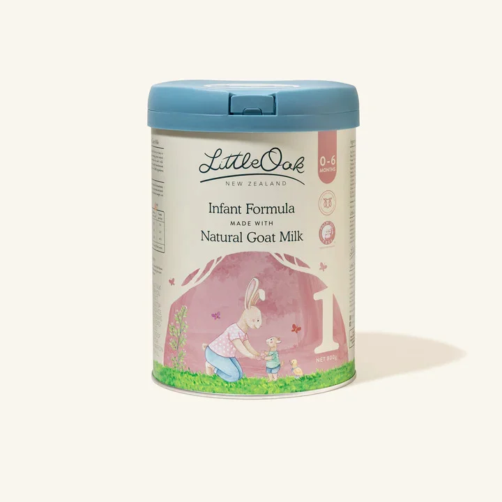 LittleOak Natural Goat Milk Infant Formula Can 800g (Stage 1/0-6m)