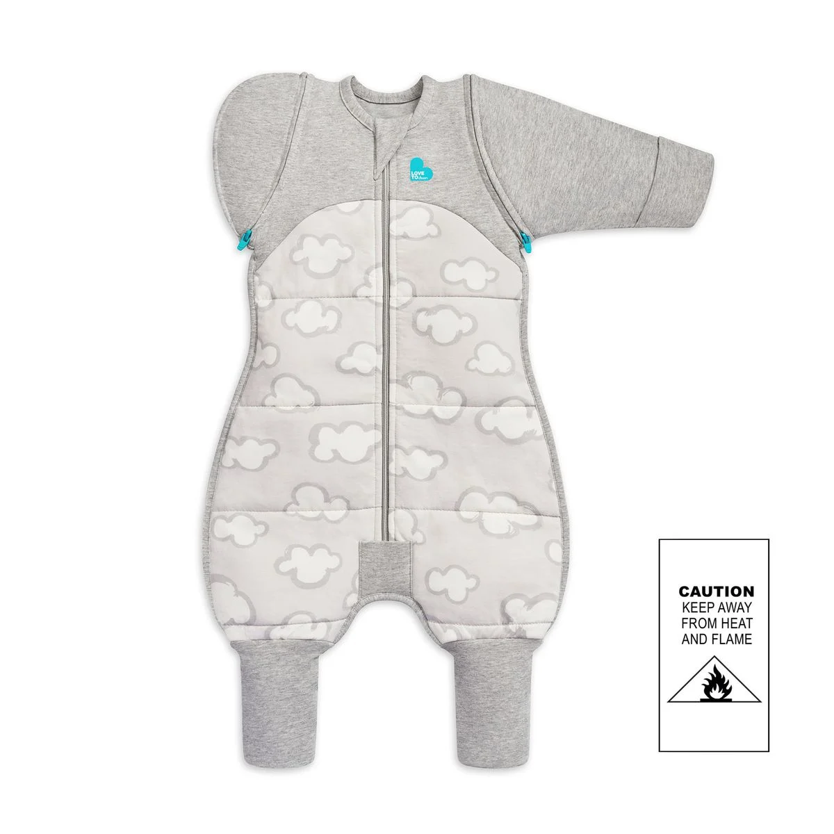 Love to Dream Swaddle UP Transition Suit 2.5 TOG Daydream Grey
