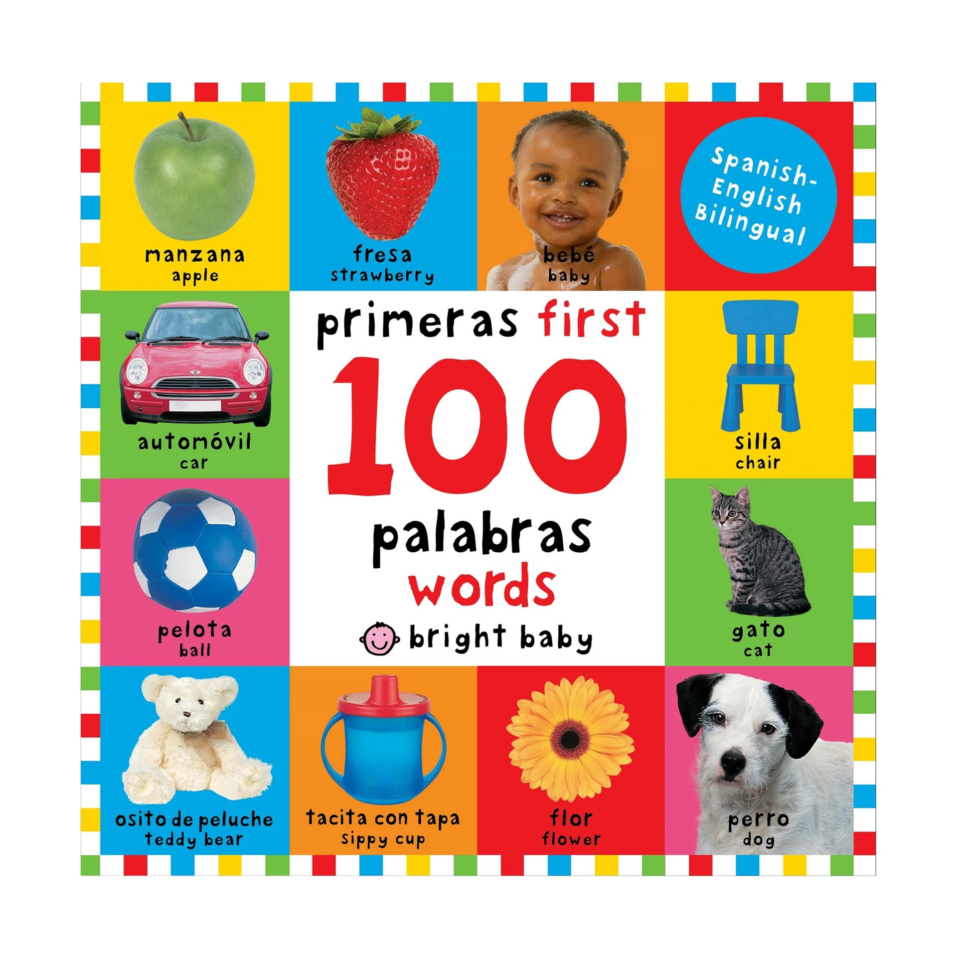 Macmillan Publishers First 100 Words / Primera 100 Palabras (Spanish-English Bilingual) | Babylist Shop