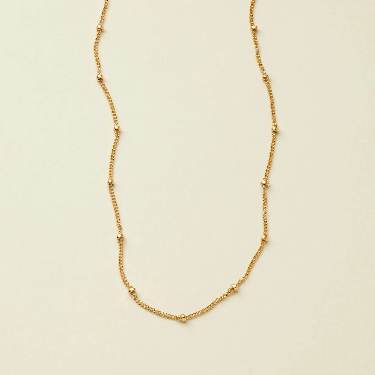 Made by Mary Gold Filled Satellite Choker Necklace