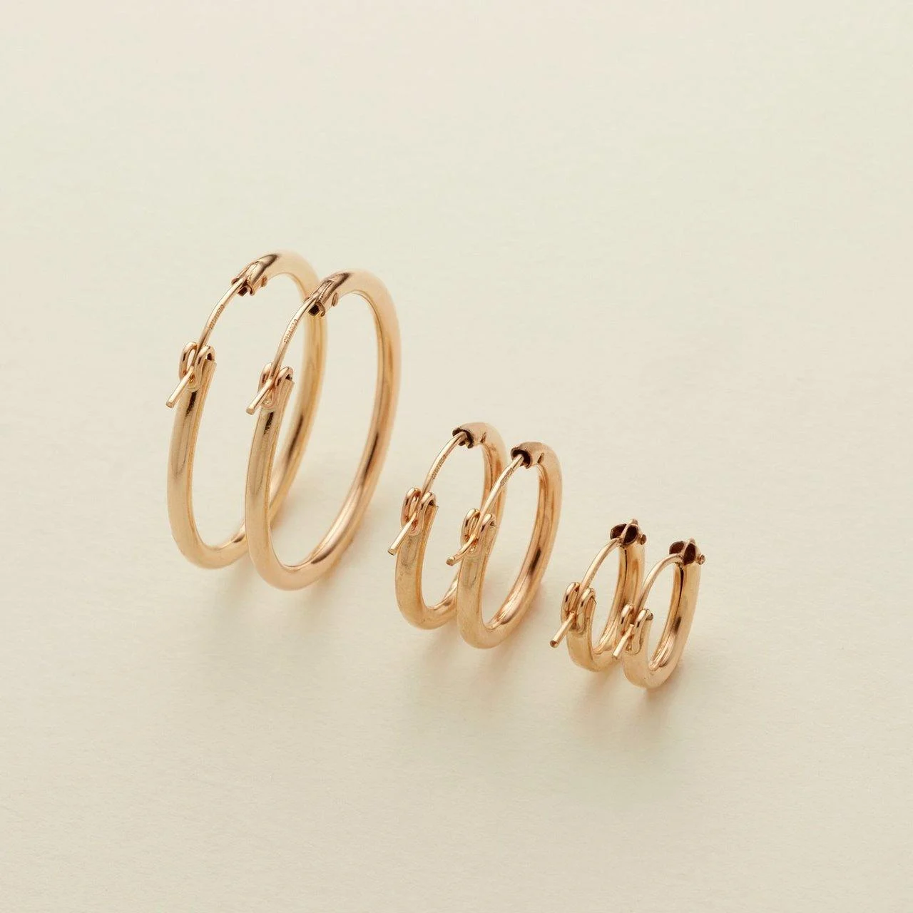 Made by Mary Maude Hoop Earring