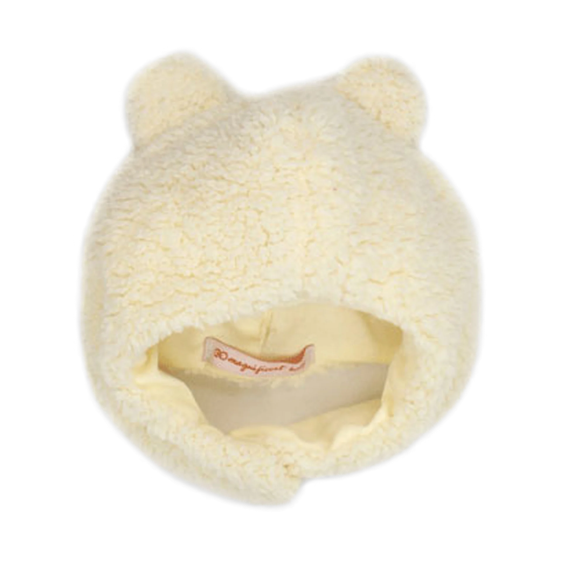 Magnetic Me Fleece Hat - Cream, 0-6 M | Babylist Shop