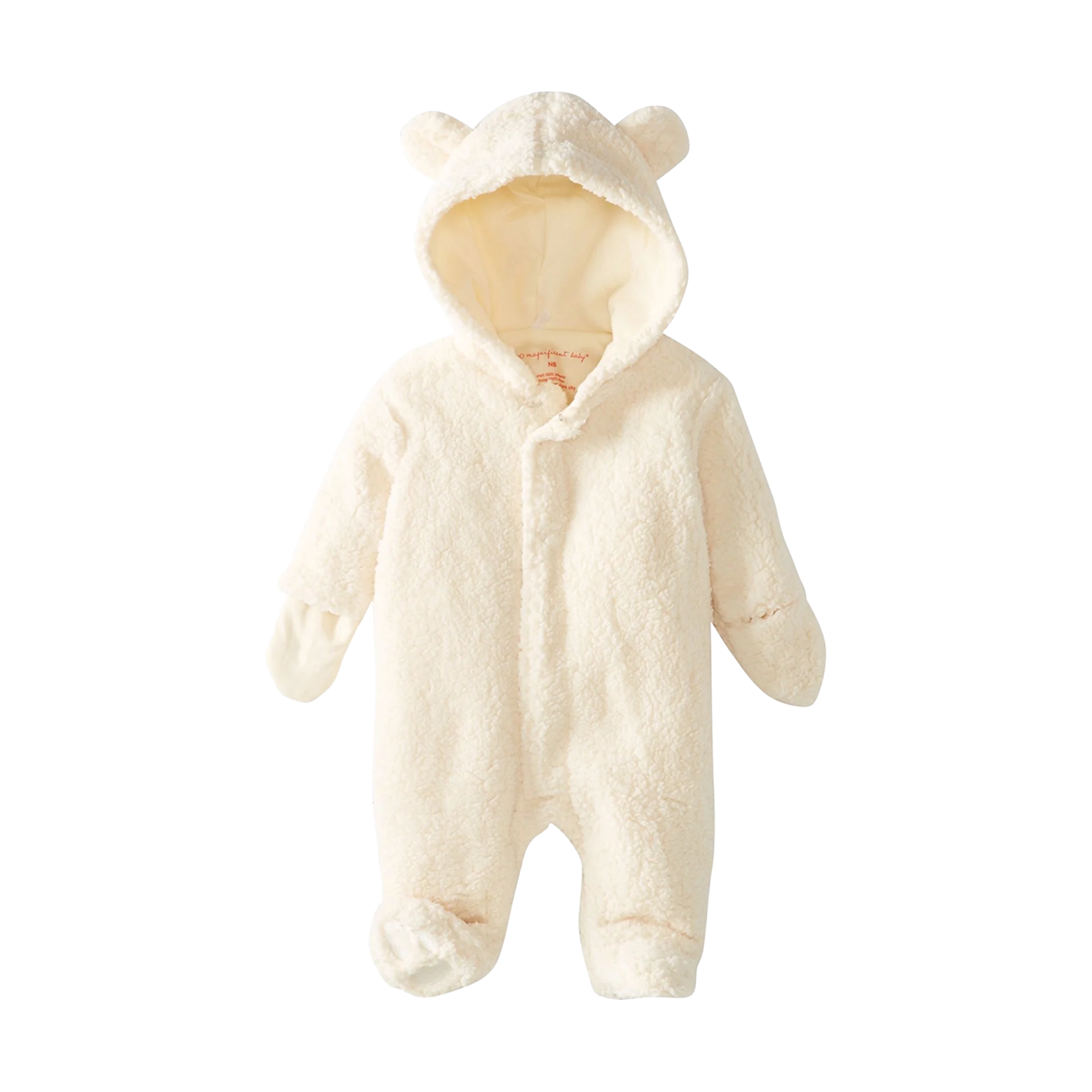 Magnetic Me Magnetic Fleece Pram - Cream, 0-3 M | Babylist Shop