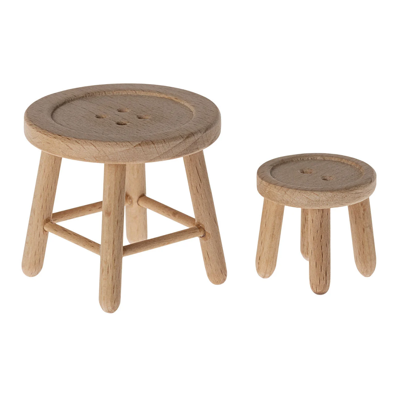 Maileg Mouse Table and Stool Set