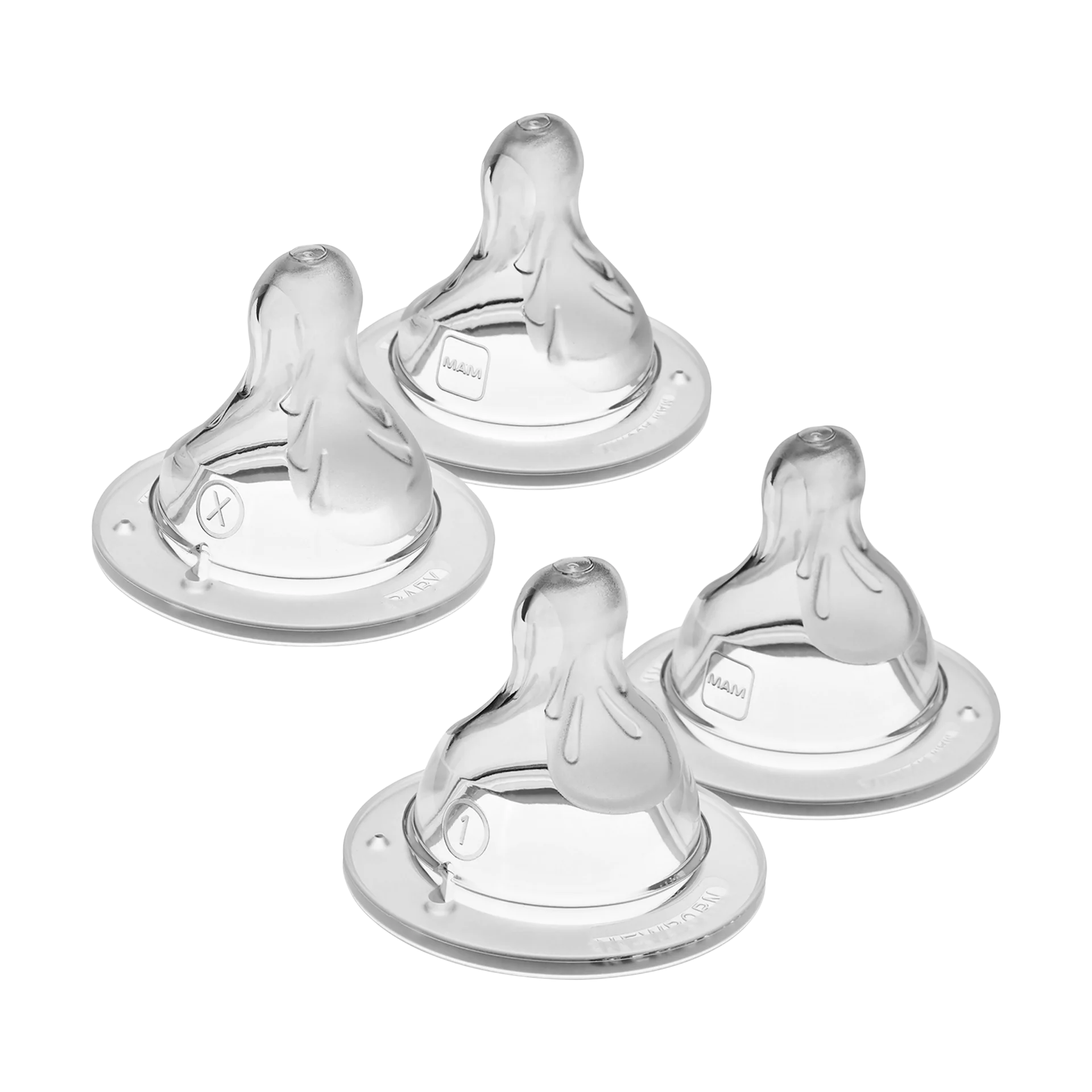 MAM Bottle Nipples (4 Pack) - 0 | Babylist Shop