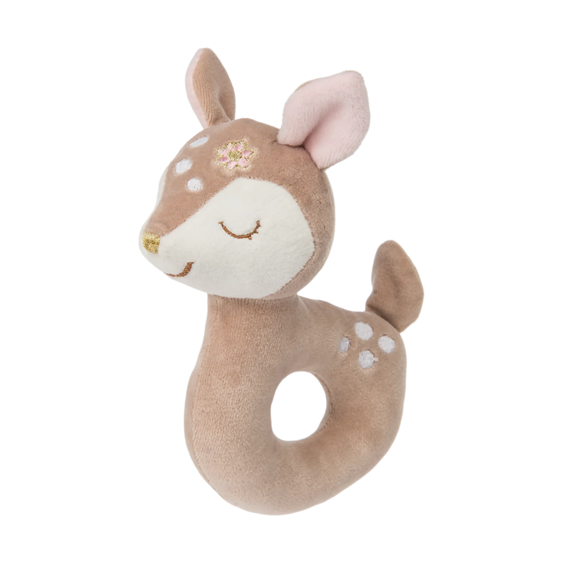 Mary Meyer Baby Rattle - Itsy Glitzy Fawn | Babylist Shop