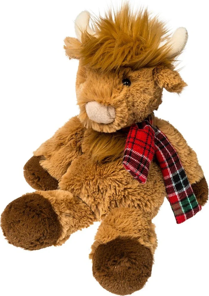 Mary Meyer Marshmallow Junior Nutmeg Highland cow